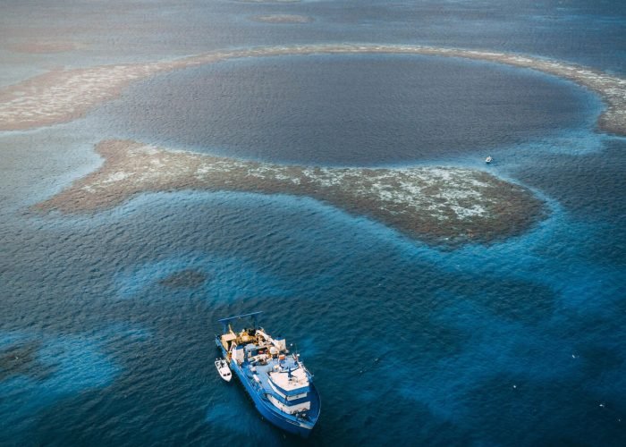 Bellissima Foto Della Zona Del Blue Hole